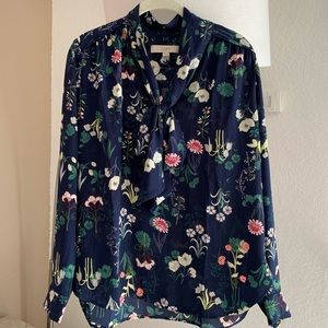 Floral Ann Taylor Loft Blouse!